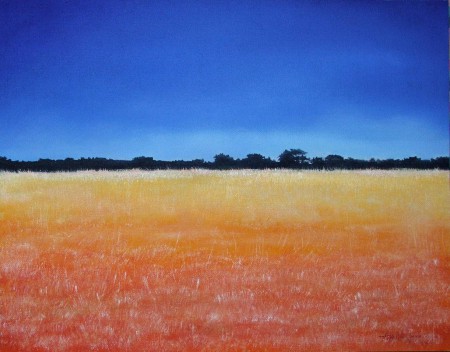Field of Dreams - Oil Painting on Canvas by artist Darko Topalski
