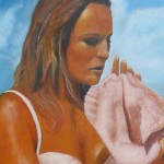 Ursula - Detail 1 - Oil Painting on Canvas by artist Darko Topalski