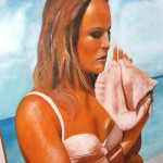 Ursula - Detail 2 - Oil Painting on Canvas by artist Darko Topalski