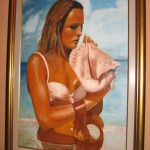 Ursula - with frame - Oil Painting on Canvas by artist Darko Topalski