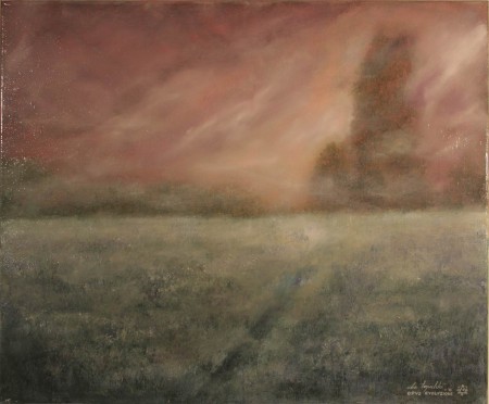 Mist - Oil Painting on Canvas by artist Darko Topalski