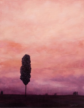 An Tree - Oil Painting on HDF by artist Darko Topalski