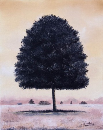 A Tree - Oil Painting on Canvas by artist Darko Topalski