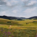 Landscape - Oil Painting on MDF by artist Darko Topalski