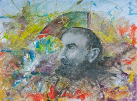 Captain  - Oil Painting on HDF by artist Darko Topalski