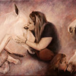 Fine Art - Horses - Original Oil Painting on Canvas by artist Darko Topalski
