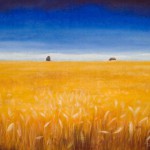 Wheat Field – Oil Painting