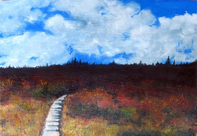 Path through… – Oil Painting