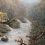 Water Mill – Oil Painting