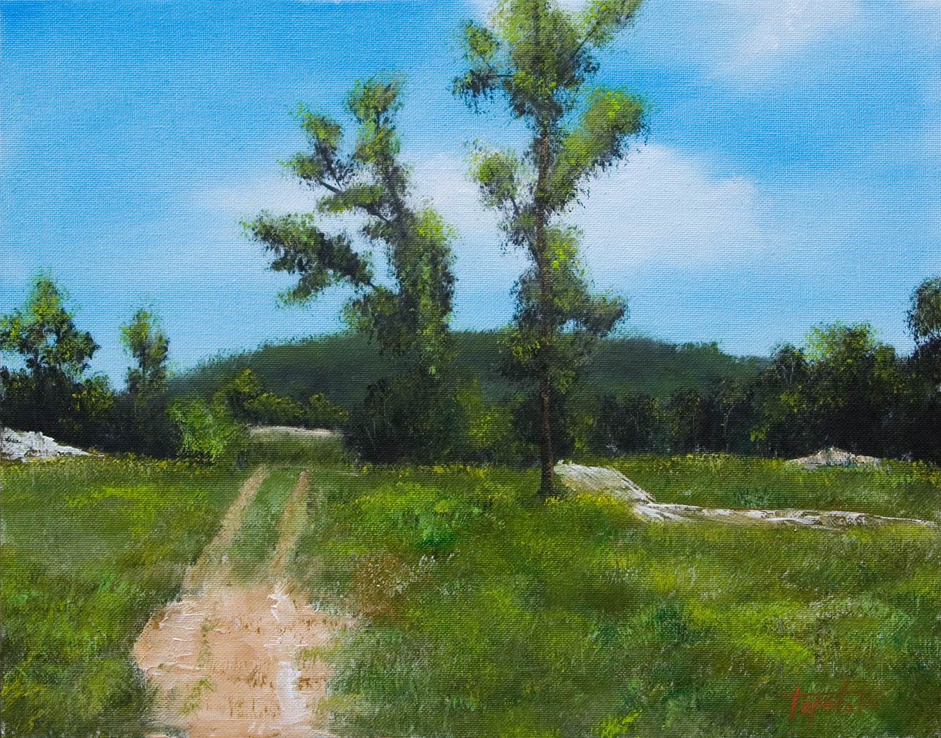 A Path… – Oil Painting