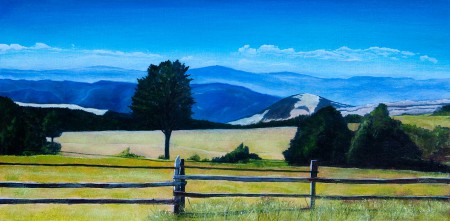 Zlatibor 4  - Original Oil Painting on Canvas by artist Darko Topalski