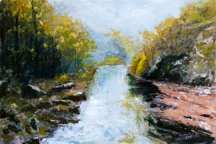 In the Forest – Oil Painting