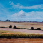 Vojvodina-Plain - Original Oil Painting on Canvas by artist Darko Topalski