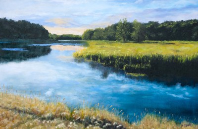 Dawn of the River – Oil Painting