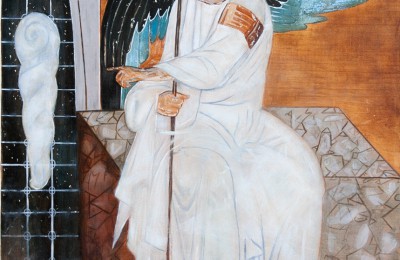 Beli Andjeo (White Angel) – Oil painting