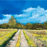 Fields Road – Oil Painting