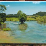 River Una – Oil Painting