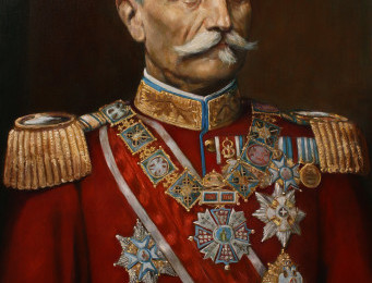 King Peter I of Serbia – Oil Painting