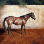 Inscription of a Horse – Oil Painting