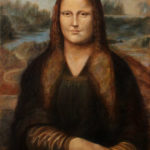 I’m Happy and I know it! – Model Branka after Da Vinci & Mona Lisa – Oil Painting
