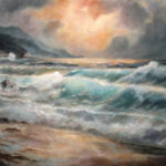 Sea and Waves – Seascape Oil Painting