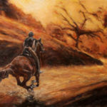Horse Rider – Oil Painting