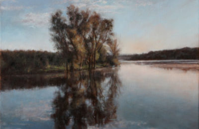 A Lake – Landscape Oil painting