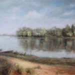 Down the River 2 – Landscape Oil painting