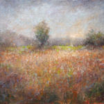 Misty Fields – Landscape Oil painting