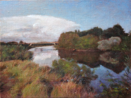 Fine Art - Kanal - Original Oil Painting on Canvas by artist Darko Topalski