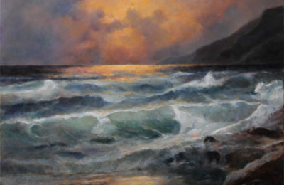 By the Coast – Seascape Oil Painting