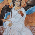 White Angel – detail – Oil Painting